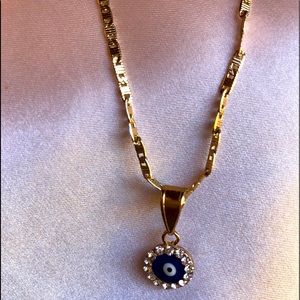 Evil eye necklace
